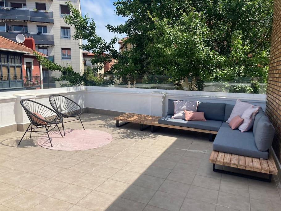 Atico Con Preciosa Terraza En Algorta Apartment Getxo Exterior foto