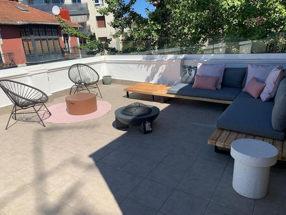 Atico Con Preciosa Terraza En Algorta Apartment Getxo Exterior foto